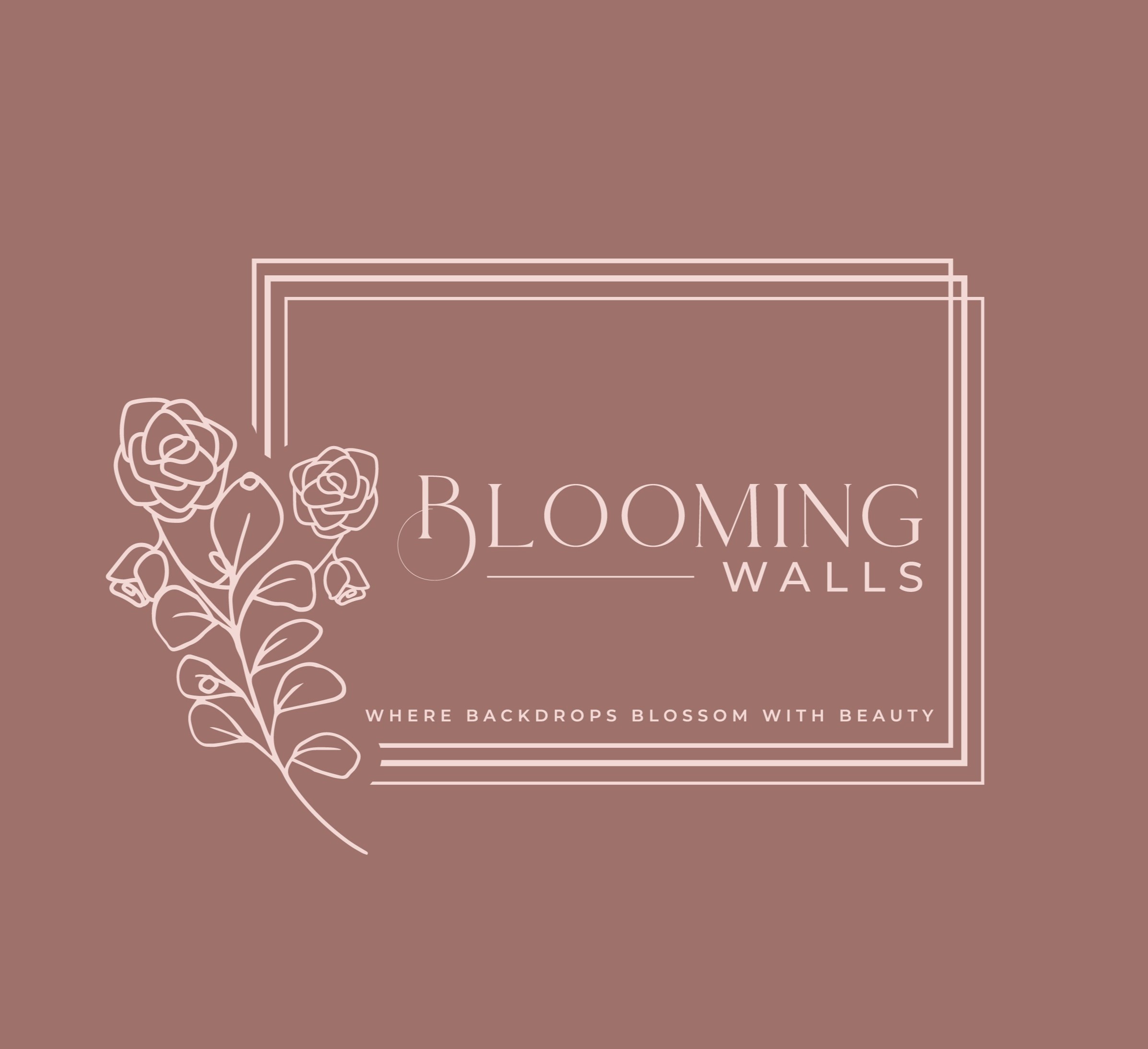 blooming walls logo square